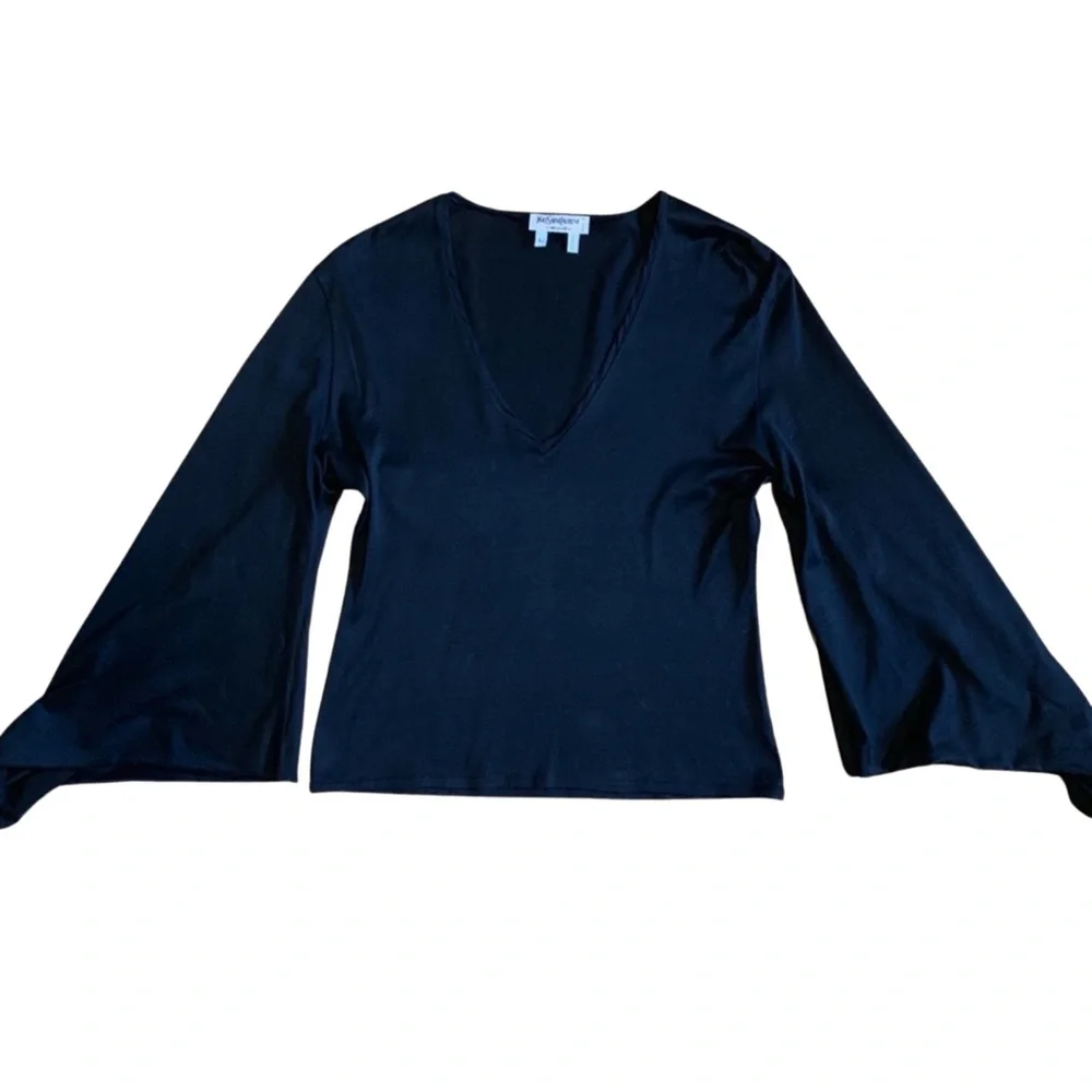 Black YSL Bell Long Sleeve - Picture 2 of 5